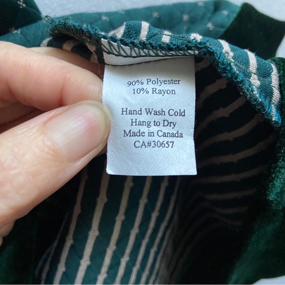 Shelley Klassen quilted velvet tunic dress Sz XL - Picture 9 of 12